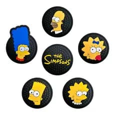 Kit 6 Porta Copos Emborrachados Personalizados Os Simpsons Personagens da Série