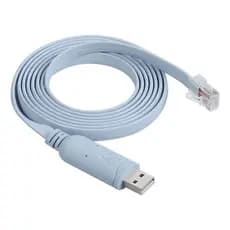 Cabo Console Usb Rj45 Terminal Switch Roteador Cisco Hp