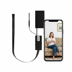 Mini Câmera HD 1080P Portátil DIY Design Adesivo Com Botão De Microfone Embutido WiFi/AP Hotspot Visualização Remota