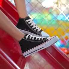 Tênis Infantil Botinha Star Casual Tradicional Confortável Super Leve