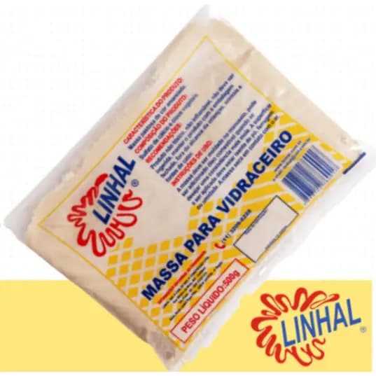 MASSA VIDRACEIRO LINHAL PCT.C/500gr
