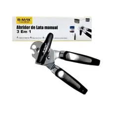 Abridor De Lata 3 Em 1 Multifuncional Garrafa Manivela Inox Sem Rebarba Tipo Modelo Americano