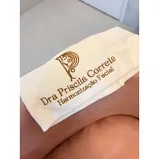 Faixa Unitária Premium Personalizada Bordada com sua logo para Clínica, Estética e HOF