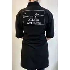 Kimono Bordado nas Costas Bodybuilder / Bikini / Wellness