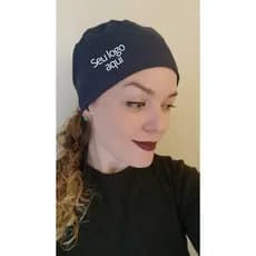 Touca Cirúrgica Personalizada Bordada Unissex Ajustável