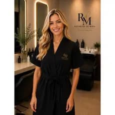 Kit com 03 und Robes Kimonos Zero Manchas Bordados sua Logo