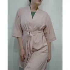 Kit 3 Robes / Kimonos Zero Manchas Roupão Manga Curta Salão de Beleza, Estetíca