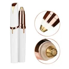 Kit Depilador Caneta Elétrico De Sobrancelha Recarregável Facial Portátil Indolor USB
