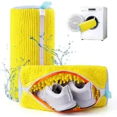 Saco para Lavar Tênis e Calçados com Zíper Reforçado Proteção Total na Máquina