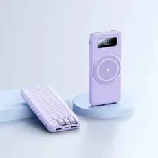 Sem fio/Com fio Carregador Portátil 20.000mAh Indução para iPhone/Android Power Bank casa bom