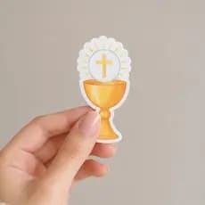 TAG PRIMEIRA EUCARISTIA 5CM/Aplique Primeira Eucaristia