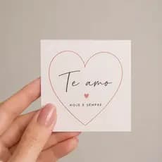 TAG DIA DOS NAMORADOS 5CM/Tag Dia dos Namorados