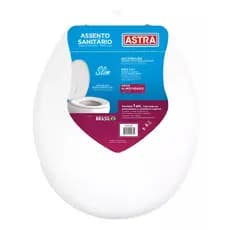Tampa Vaso Astra Almofadada Oval Saveiro Celite 1.6gpf6lpf