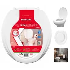 Assento Sanitário Almofadado Para O Vaso Zoom Logasa 1.6gpf 6.0lpf