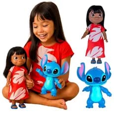 Boneca Lilo e Stitch Disney Original em Vinil
