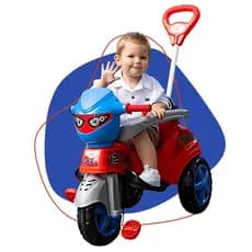 Carrinho Triciclo De Passeio Baby City Spider Maral