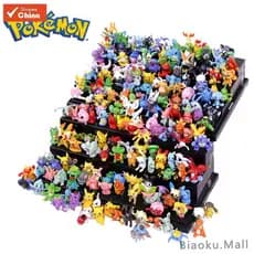 144 estilos diferentes de modelos de coleção de personagens Pokémon, Pikachu, os melhores brinquedos de personagens de a