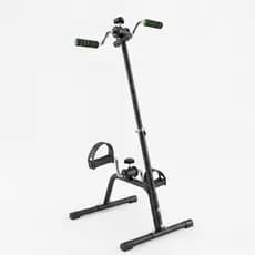 Mini Bike Dual Fisio IV Alux Ergométrica Pernas e Braços Ajustável Fisioterapia Reabilitação Idoso Home Office