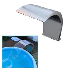 Cascata para Piscina Wave Aço Inox 304 Ecosul Metais