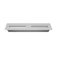 Kit Queimador para Lareira 100cm e Champanheira/Porta Bebidas 2x1