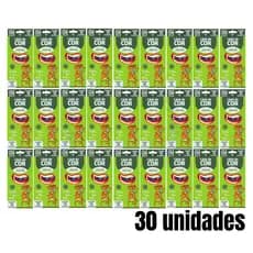 Kit Lapis De Cor 12 Cores Leo e Leo Linha Eco Sextavado Cores Vibrantes Com 30 UN