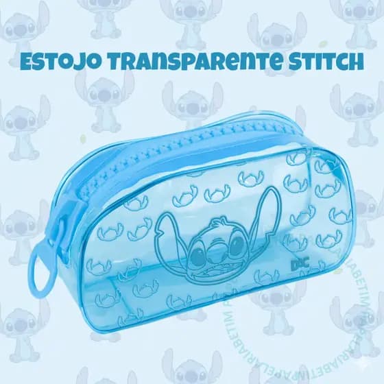 Estojo Transparente Stitch - Dac