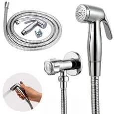 Ducha Higiênica banheiro Inox Abs Metal aço Cromada chuveirinho Higiênico