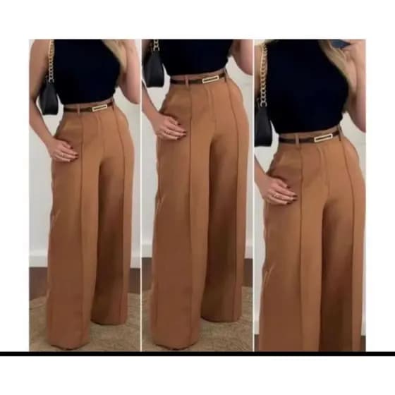 CALÇA PANTALONA PLUS SIZE ALFAITARIA TECIDO SENSORIAL