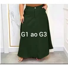 SAIA LONGA RODADA FEMININA ALFAITARIA