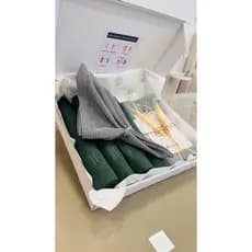 Kit Mesa Posta Premium com Guardanapos, Jogo Americano e Argolas