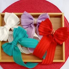 laço chic, laço infantil, laço fita de renda.