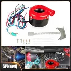 1 Conjunto Simulador De Som Analógico Eletrônico Turbo Blow Off Hooter