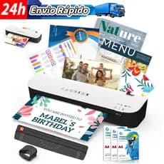 A4 A5 A6  Máquina Laminação Fotos Plastificadora e Laminadora Quente e Frio 220v Maquina Plastificar Documento Termica