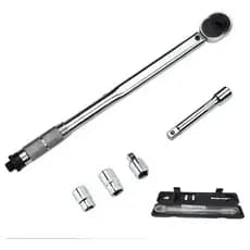 5pcs Torquimetro De Estalo 1/2 Pol 2.8 A 21kg Crv Reversível