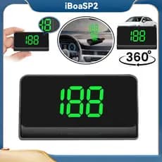 Velocímetro Digital Gps Hud KMH/MPH LED Projetor Para-brisa Carro