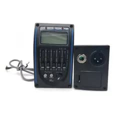 Captador Lc5 Pre Amp Equalizador P/ Violão Com Afinador Lc-5  Alta qualidade