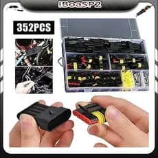Conjunto Conector Elétrico Do Carro 352pc Plugue Do Terminal