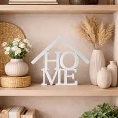HOME LETREIRO Decorativo Minimalista Moderno Elegante para sala, quarto E escritório