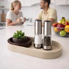 Bandeja Decorativa para Sala, Quarto e BANHEIRO | Organização e Decoração Moderna