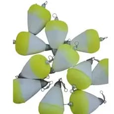 KIT 50 - BOIAS PARA PESCA  ARREMESSO 8/9/10/11/12      ( PROMOÇÃO)