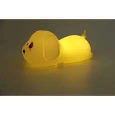 Luminária LED Cachorrinho de Silicone decoração quarto infantil