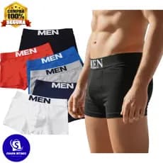 Kit 10 ou 4 Cuecas Boxers Masculina de Microfibra Premium Lisas
