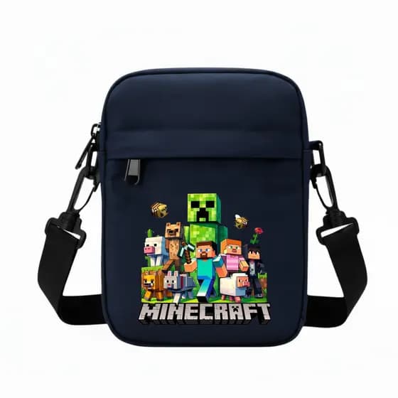 Bolsa Jogo Transversal Shoulder Bag Desenho Várias Cores