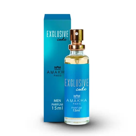 Perfume Exclusive Code 15ml excelente para bolso masculino