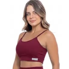 Top Academia Feminina Corrida  Alça Dupla Treino Fitness Poliamida Premium Zero Transparencia