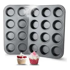Forma para cupcake 12 cavidades Forma de bolo quindim forma de pão