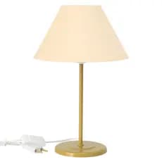 Abajur Quarto Luminária Com Cúpula e Fiação Decoração Sala Quarto Escritório