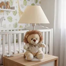 Luminária Infantil Leão Safari Decoração Quarto de Bebê