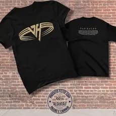 Camiseta Van Halen: elegância e peso em uma só peça