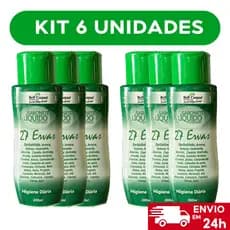 Kit 6 Sabonete Íntimo Feminino 27 Ervas - Bell Corpus 200ml
